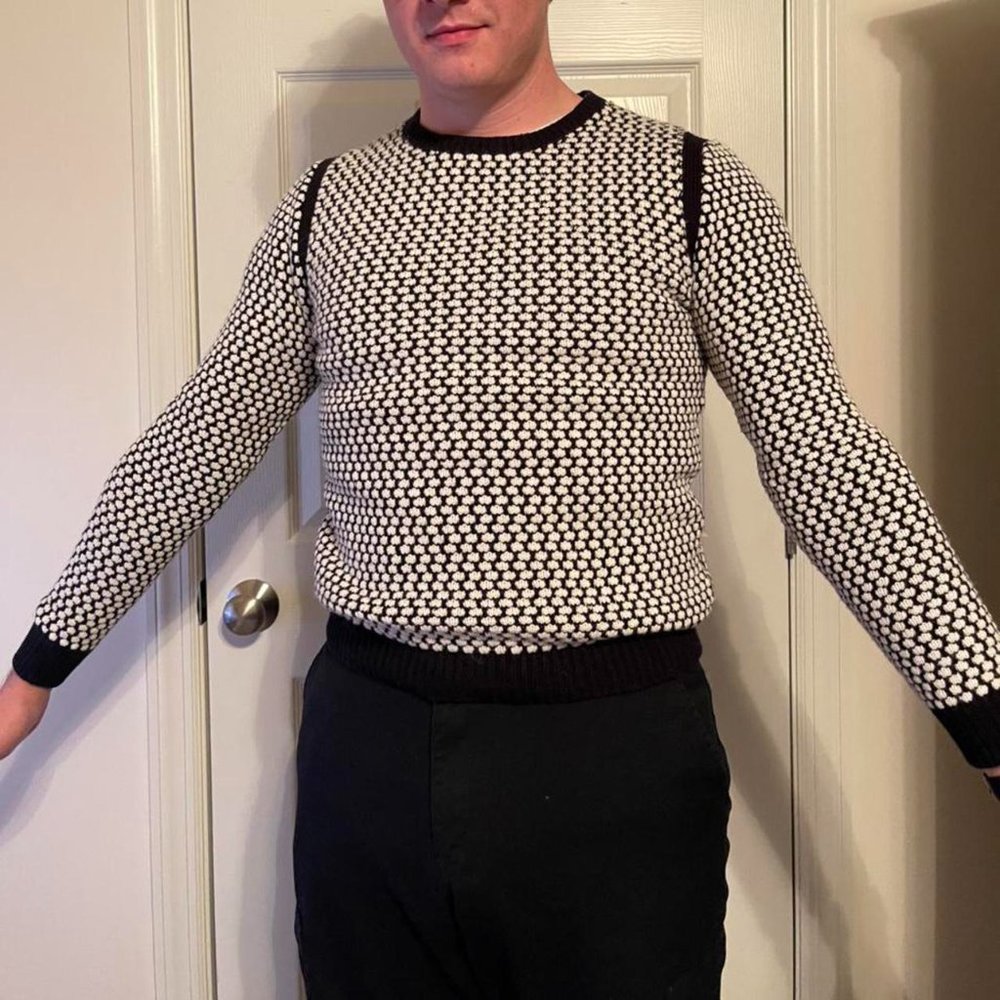 Zara peppered sweater